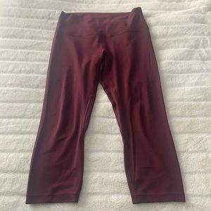 Maroon Lululemon Align leggings!